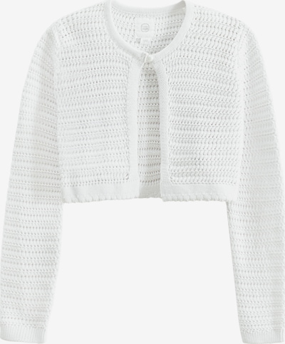 Kardiganas iš Cool Club, spalva – balta, Prekių apžvalga