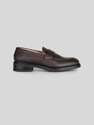 Solari Milano Moccasin in Brown: front
