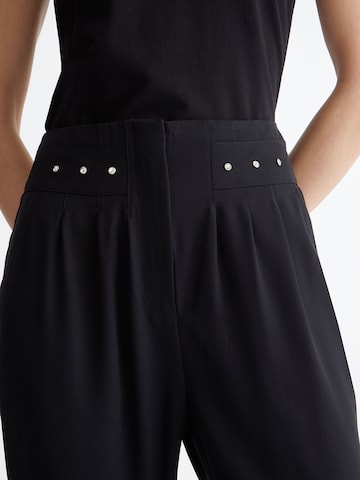 Liu Jo Regular Pleat-Front Pants in Black