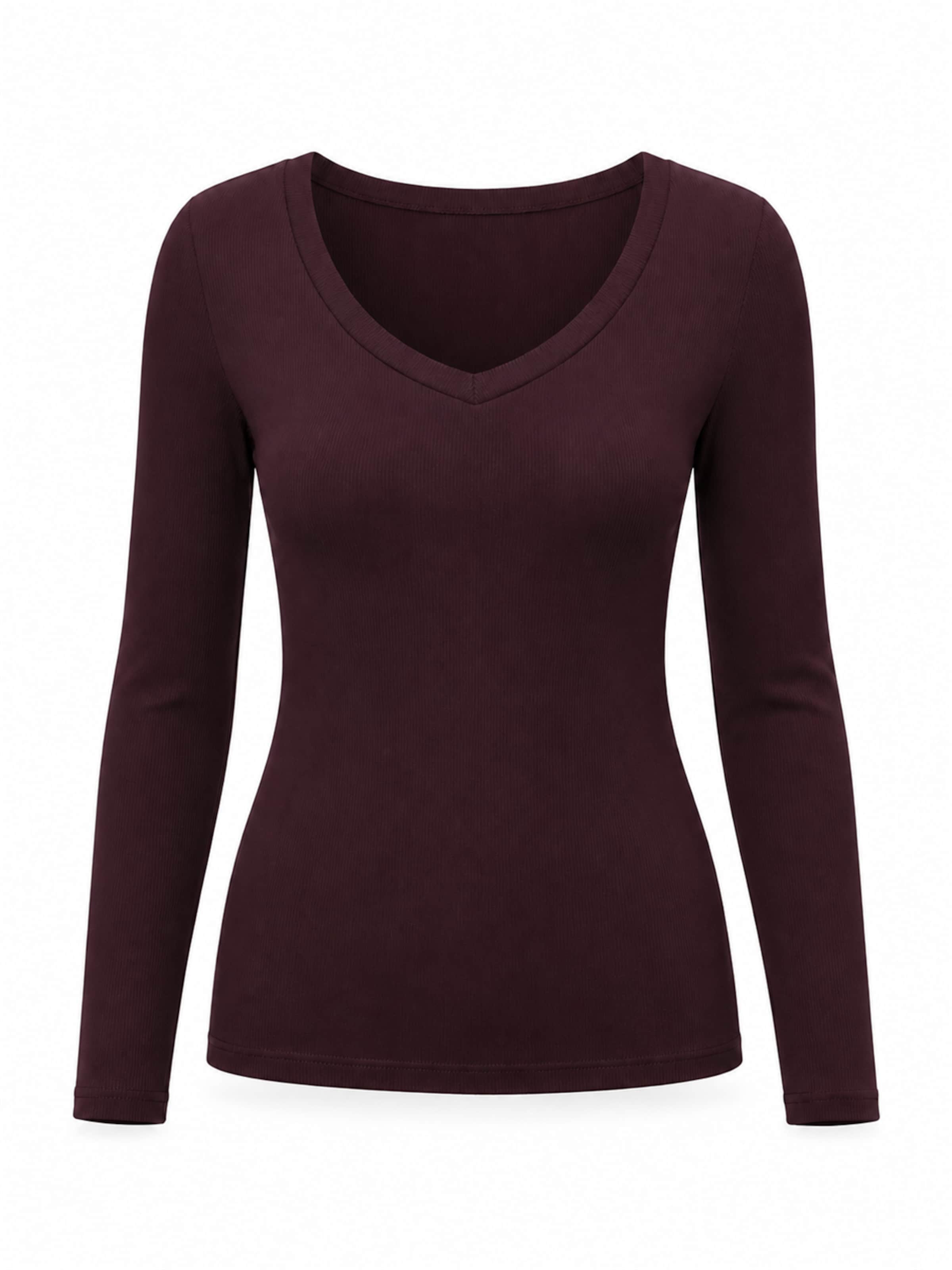 AOTTORI Shirt‌‌‌‌‌ in Rot: Vorderseite