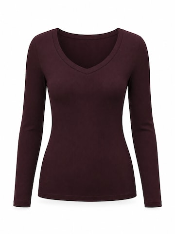 AOTTORI Shirt in Rot: Vorderseite