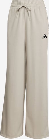 Pantalon de sport ADIDAS SPORTSWEAR en marron : devant