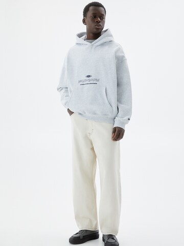 Pull&Bear Sweatshirt in Grau
