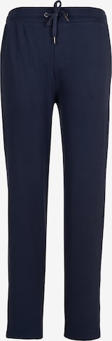 Pantalon de pyjama 'Pants straight' Pastunette en bleu : devant