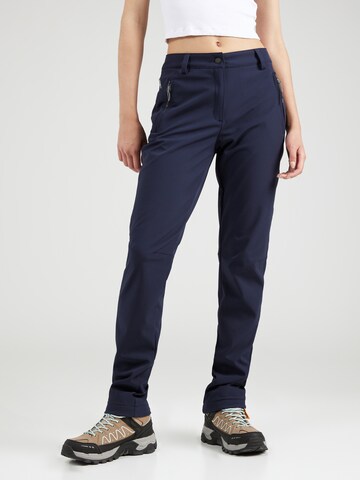 ICEPEAK Regular Outdoor trousers 'Argonia' in Blue: front