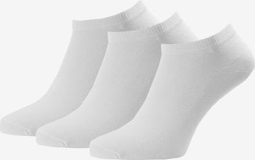 Albert Schäfer Ankle Socks in White: front