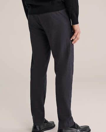 WE Fashion Regularen Chino hlače | modra barva