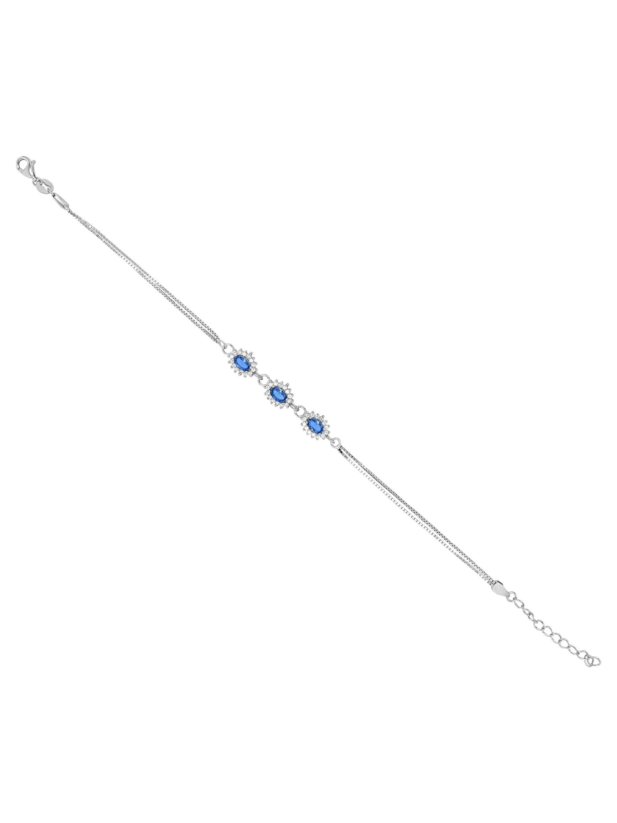 Akzent Bracelet 'Astara, 925 Sterlingsilber, langlebig' in Silver