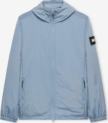 Weekend Offender Tussenjas 'Technician Face Mask' in Blauw: voorkant