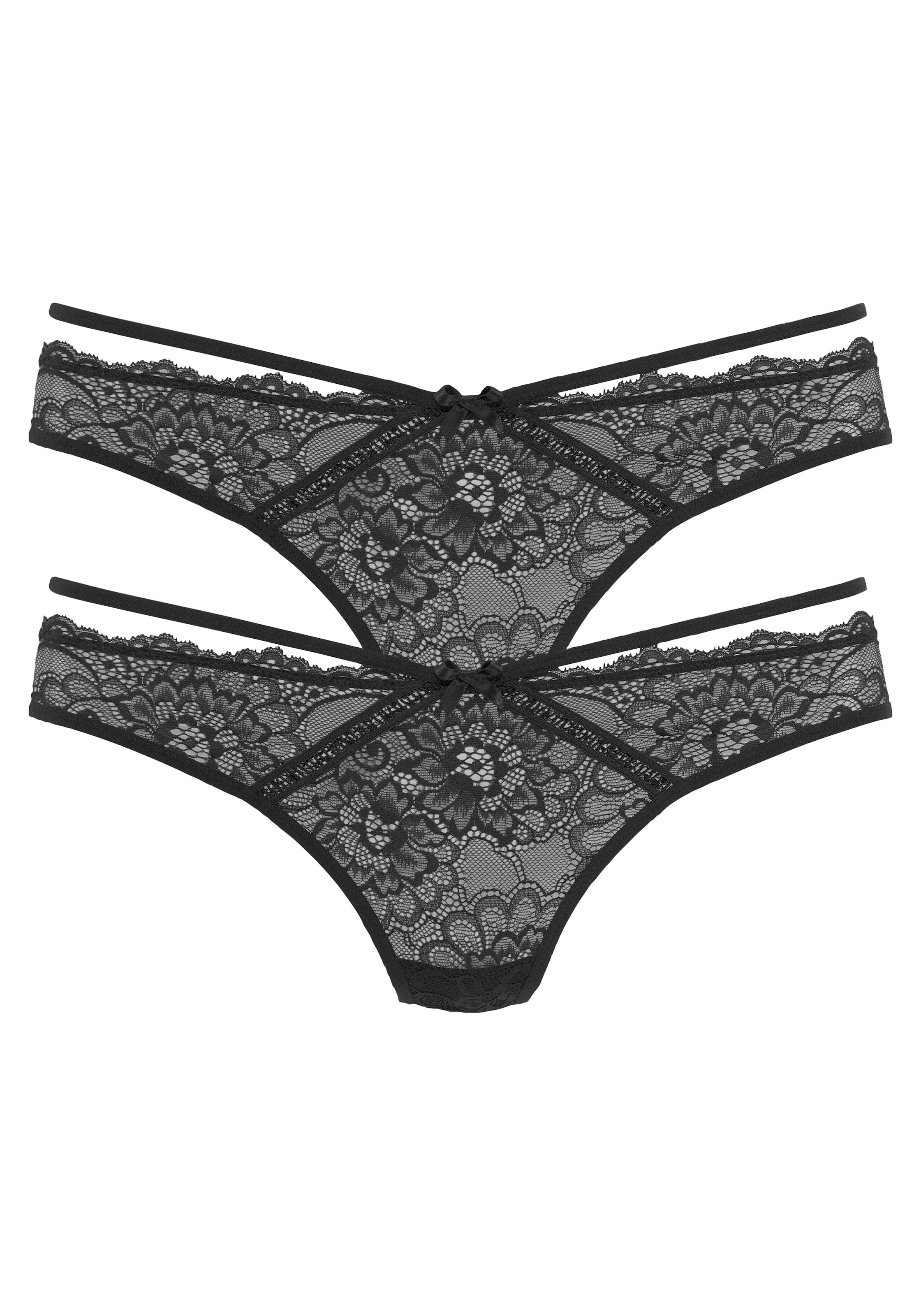 NUANCE Стринги в Черный: спереди