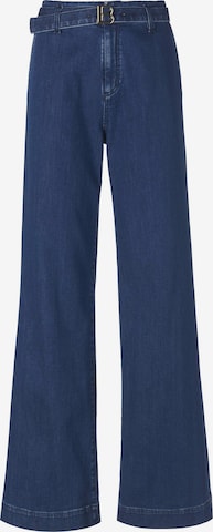 Laura Biagiotti Roma Wide leg Jeans in Blue: front