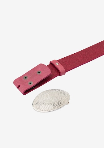 RETTUNGSRING by showroom 019° Belt 'Gump' in Pink