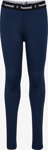 Hummel Workout Pants 'Pulse' in Blue: front