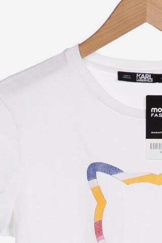 Karl Lagerfeld T-Shirt M in Weiß