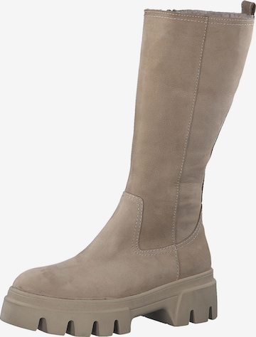 Bottes s.Oliver en beige : devant