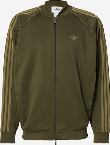 ADIDAS ORIGINALS Mikina 'SST Adicolor Classics' – zelená: přední strana