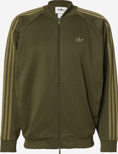 ADIDAS ORIGINALS Collegetakki 'SST Adicolor Classics' koossa XS värissä tummanvihreä, Tuotenäkymä