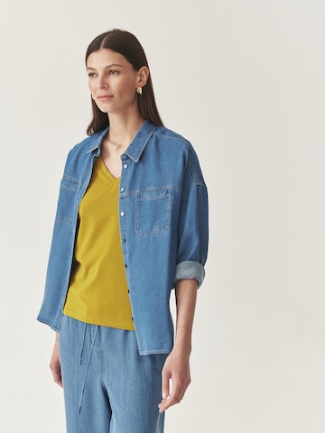 TATUUM Blouse in Blauw: voorkant