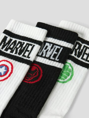 Chaussettes 'NKMANLO MARVEL' NAME IT en noir