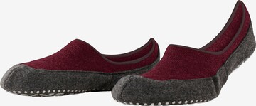 FALKE Дамски чорапи тип терлици 'Cosyshoe' в червено: отпред