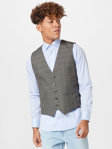 BURTON MENSWEAR LONDON Suit Vest in Grey: front