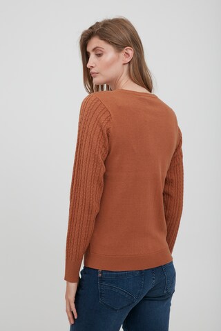 Fransa Knit Cardigan 'FRBELIVE' in Brown