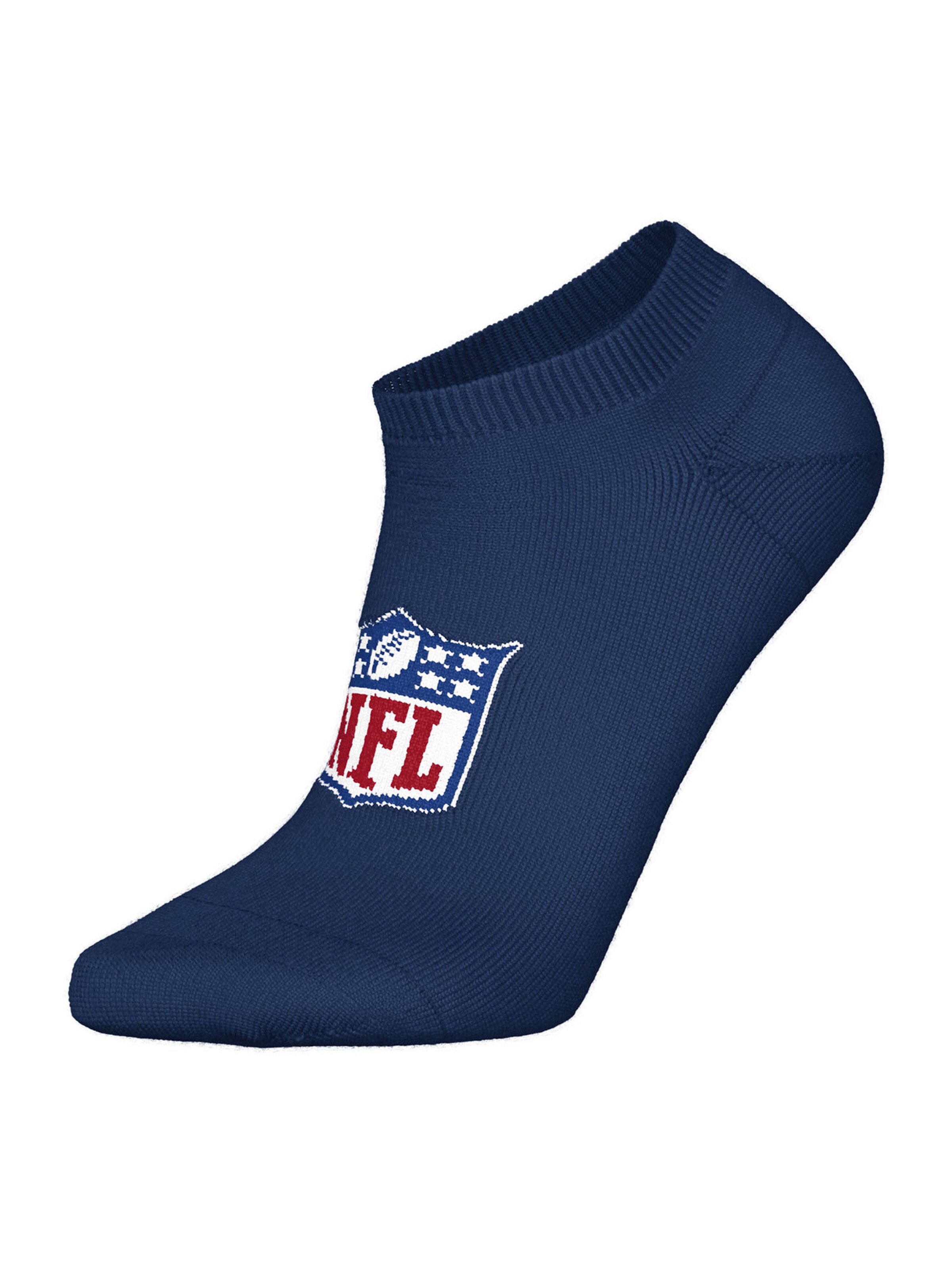 Chaussettes ' NFL Shield Sneaker ' Huddle en bleu