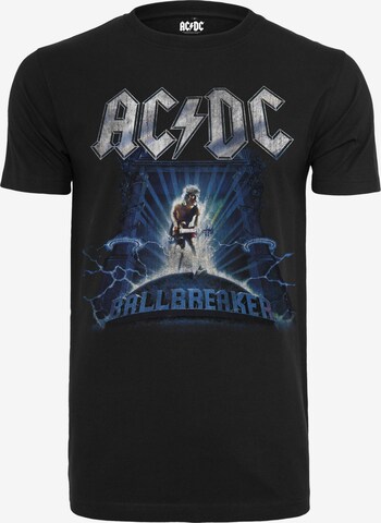 Mister Tee Regular fit Shirt 'ACDC' in Black: front