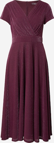 Vera Mont - Vestido de gala en rojo: frente