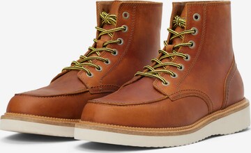 SELECTED HOMME Schnürboots 'Teo' in Braun