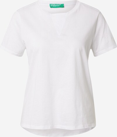 UNITED COLORS OF BENETTON Shirt en weiß, Vue avec produit