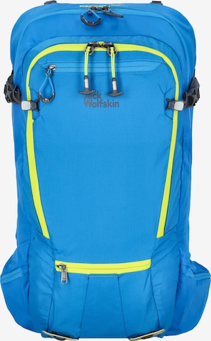 JACK WOLFSKIN Sports Backpack 'Alpspitze' in Blue: front