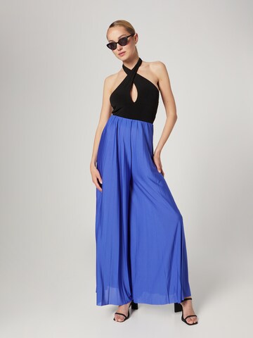 Guido Maria Kretschmer Women Wide leg Trousers 'Samantha' in Blue