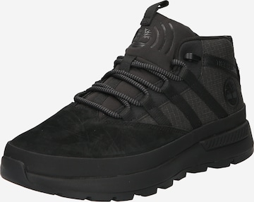 TIMBERLAND High-Top Sneakers 'Euro Trekker' in Black: front