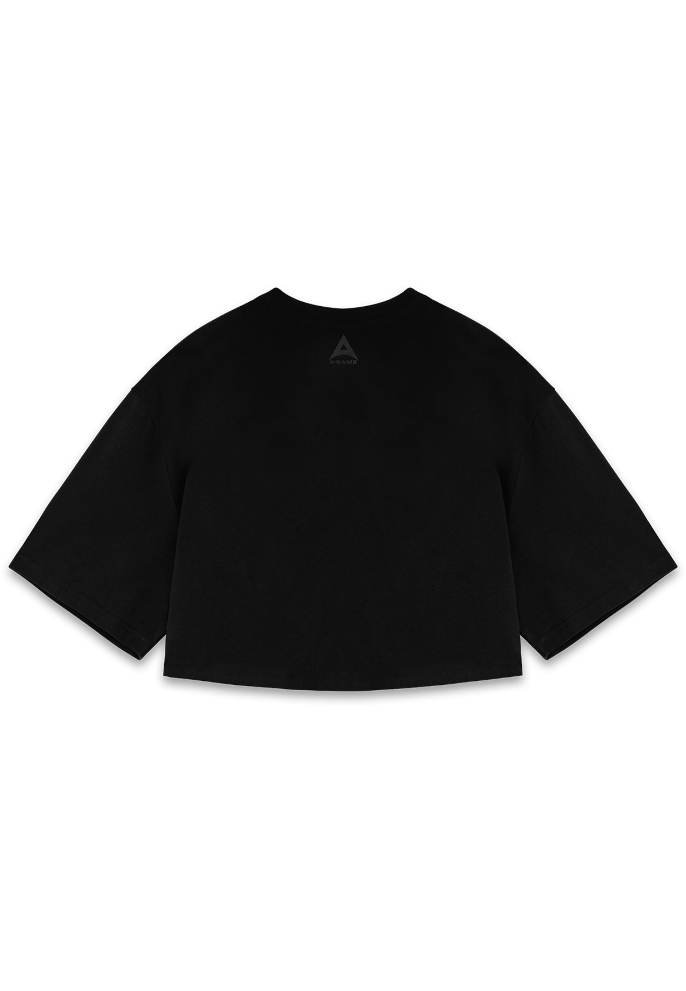A-Game - Camiseta en negro: atrás