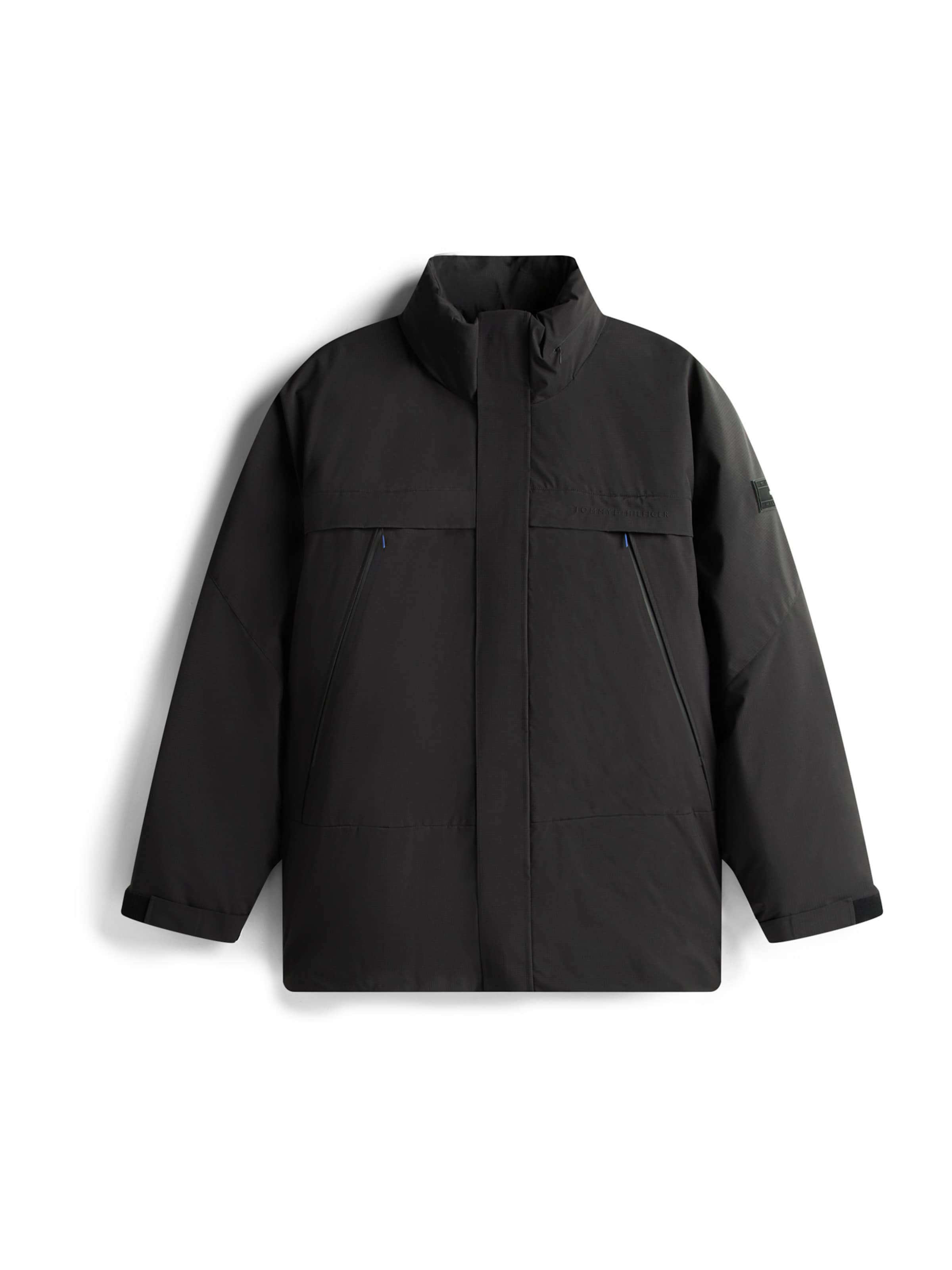 Tommy Hilfiger Big & Tall Talvejope 'TECH', värv must: eest vaates