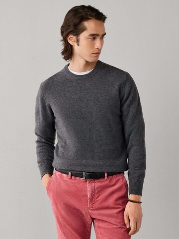 Hackett London Sweater in Grey: front
