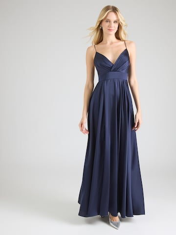 Laona Evening dress in Blue: front
