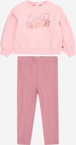 Levi's Kids Setti värissä vaaleanpunainen: etupuoli