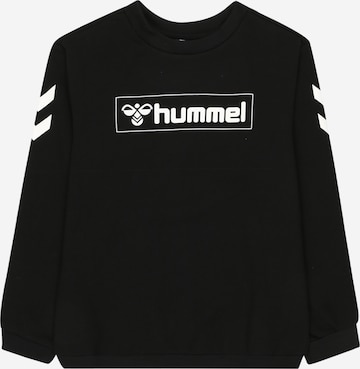 Hummel Μπλούζα φούτερ σε μαύρο: μπροστά