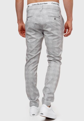 INDICODE JEANS Slimfit Broek 'Rodekro' in Grijs