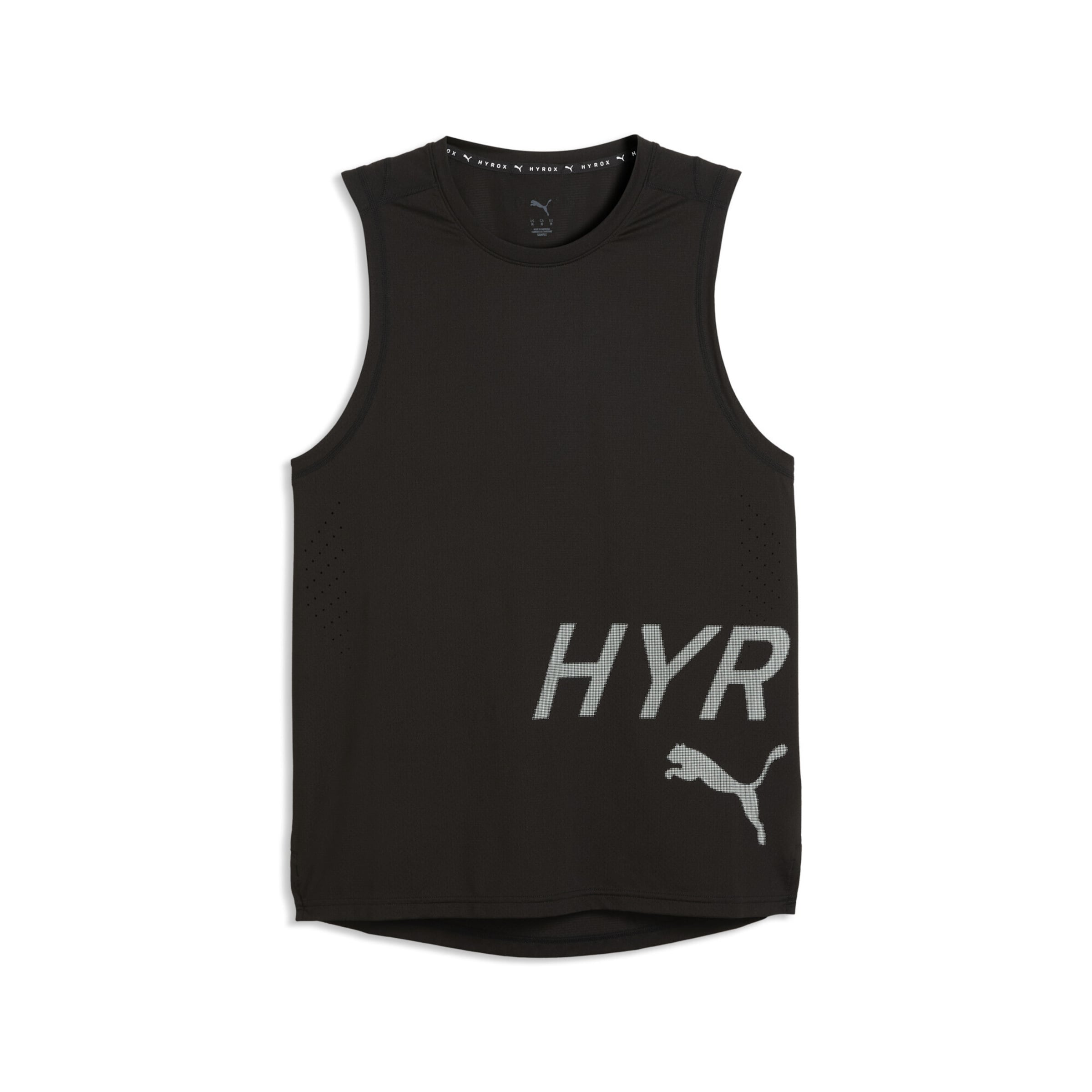 T-Shirt fonctionnel PUMA en noir : devant