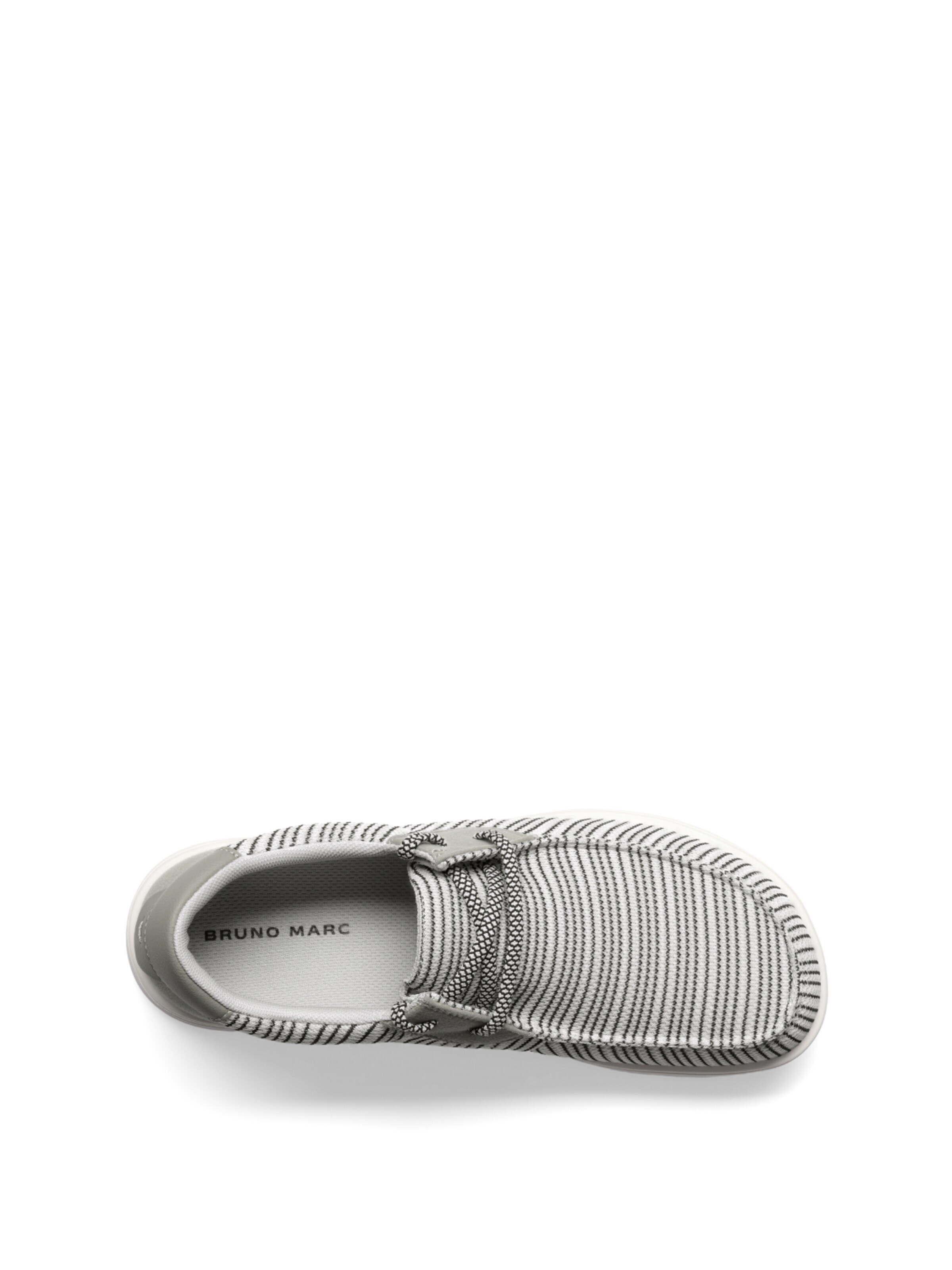 Bruno Marc Instappers 'Bruno Marc Herren Arch Support Freizeit Slipper Breite Zehenbox Rutschfeste Leichte Atmungsaktive' in Grijs