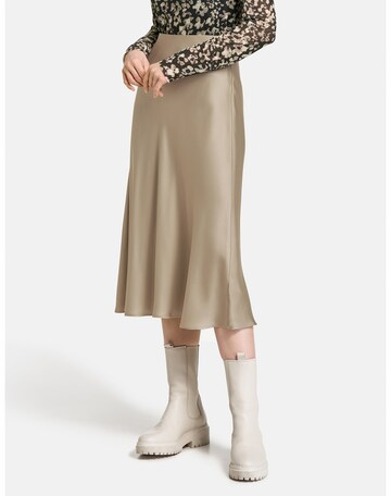 TAIFUN Rok in Beige: voorkant