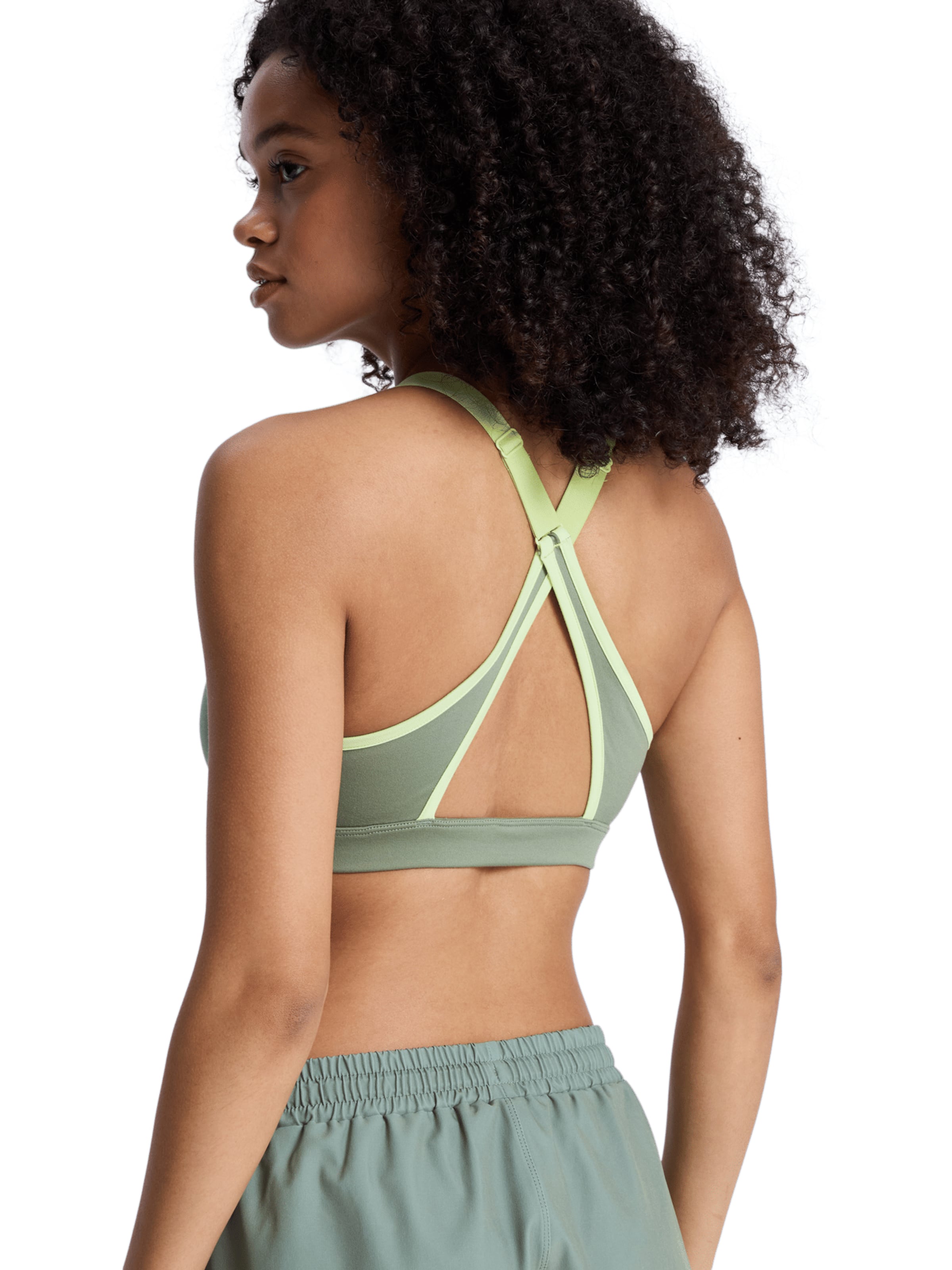 ROXY Bralette Sports Bra 'Everyday Flow' in Green
