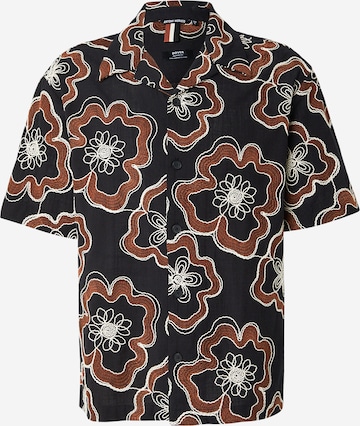 ANTONY MORATO Comfort Fit Paita 'DOVER' värissä musta: etupuoli