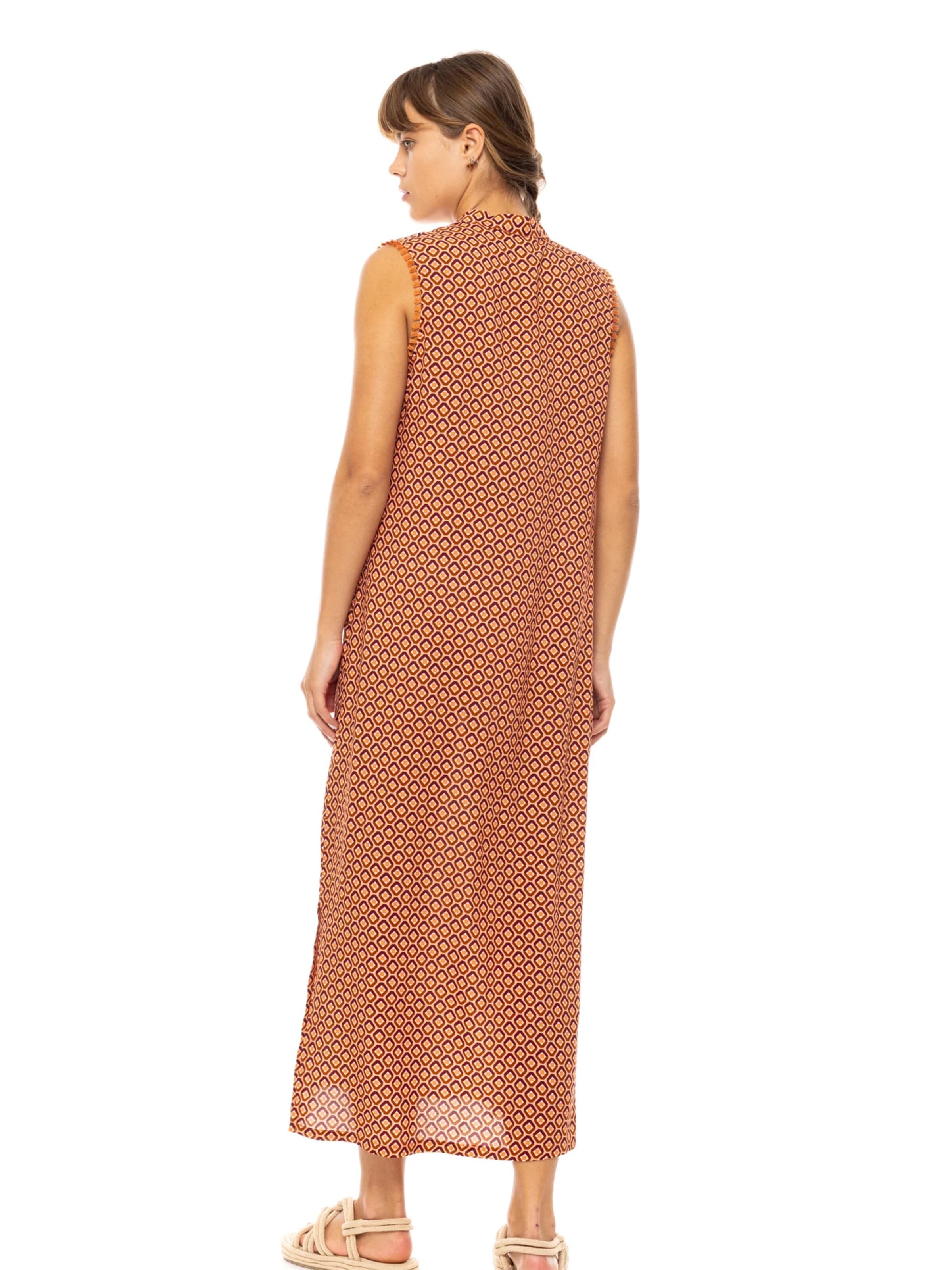 Pink Label - Vestido de verão em castanho