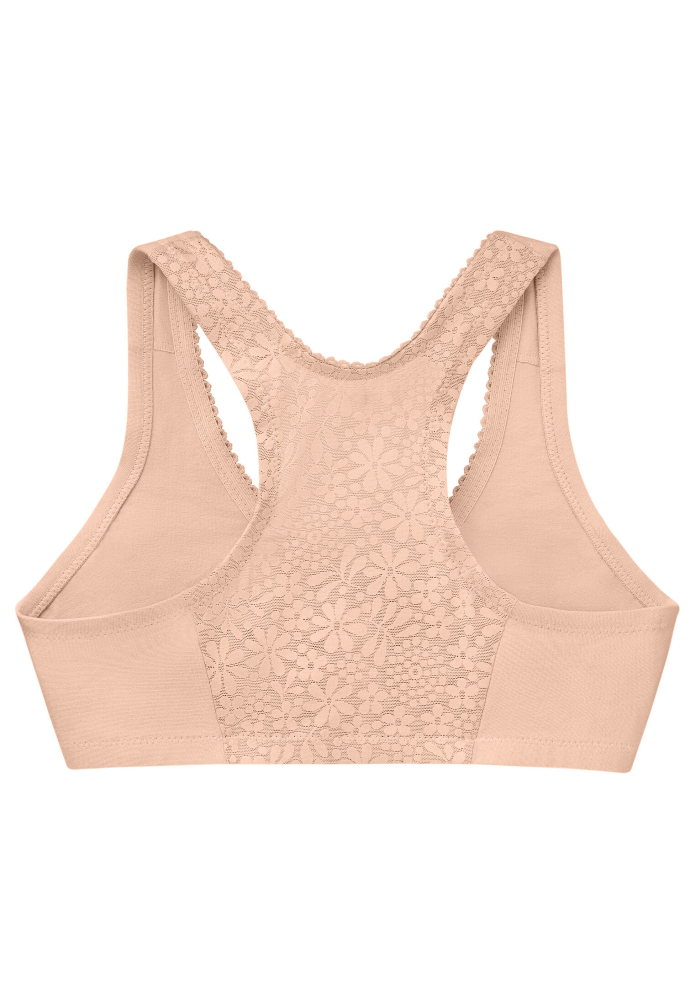 GLAMORISE Bralette Bra in Beige
