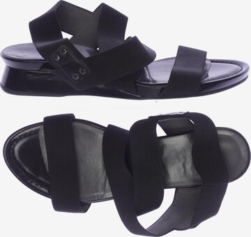 STEVE MADDEN Sandalen 38,5 in Schwarz: predná strana