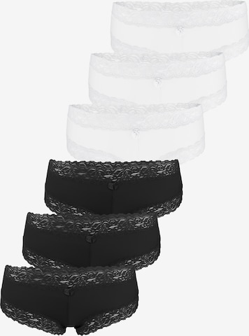 Fabio Farini Panty in Schwarz: Vorderseite